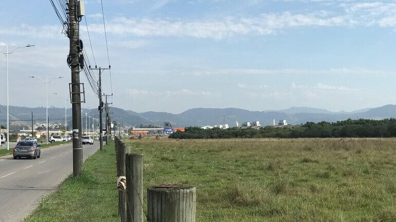 Hospital será construído na Avenida Vidal Procópio, no bairro Nova Palhoça. (Foto: Divulgação)