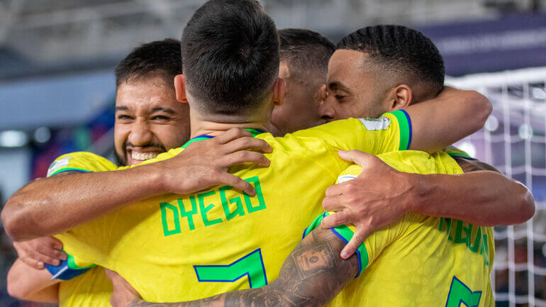 Seleção Brasileira Futsal Leto Ribas CBF