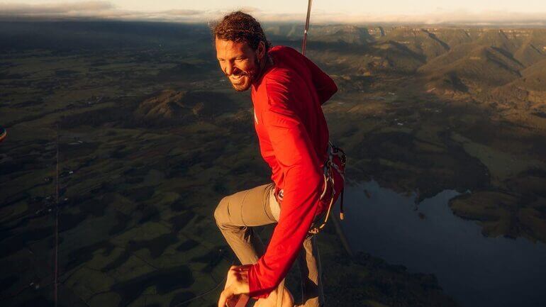 Atleta catarinense começou no highline em 2013 (Foto: GO Visuals, Divulgação)