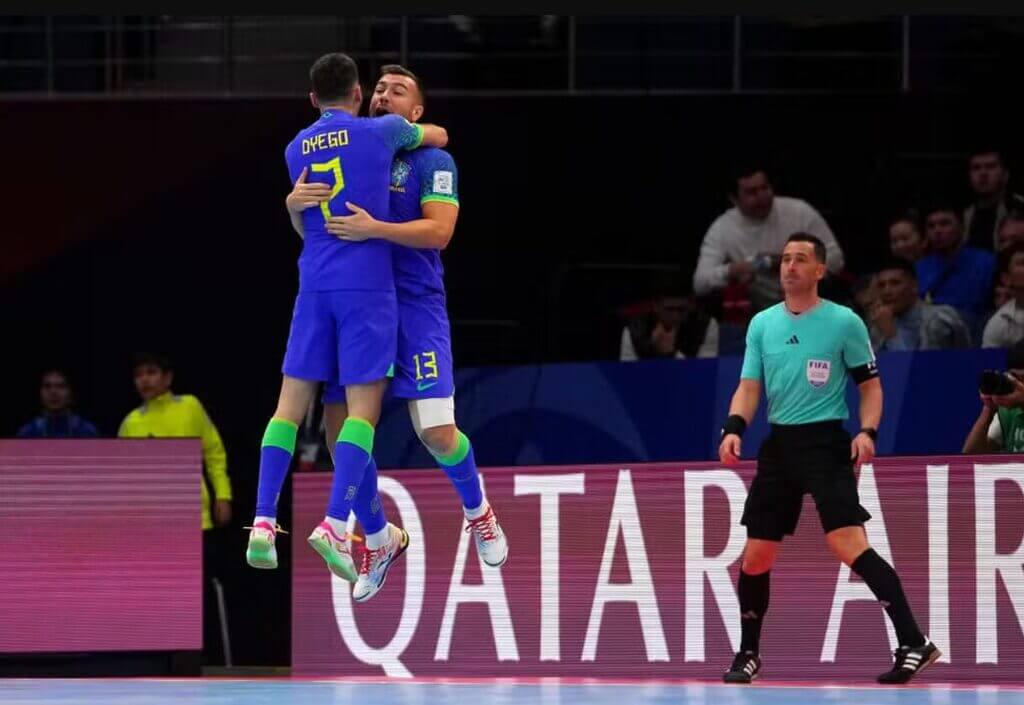 Seleção Brasileira Futsal Getty Imagens