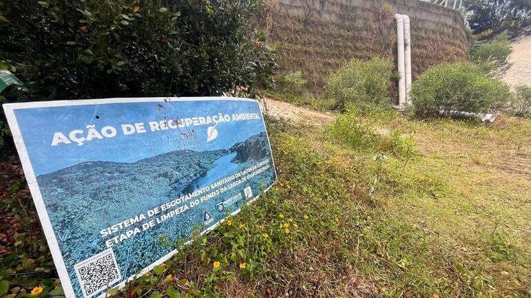 Já foram foram investidos R$ 27 milhões nas ações de recuperação ambiental (Foto: Cristian Delosantos, CBN Floripa)