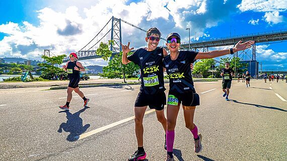 Meia Maratona SC21K acontece no domingo (24) (Foto: Divulgação, Corre Brasil)