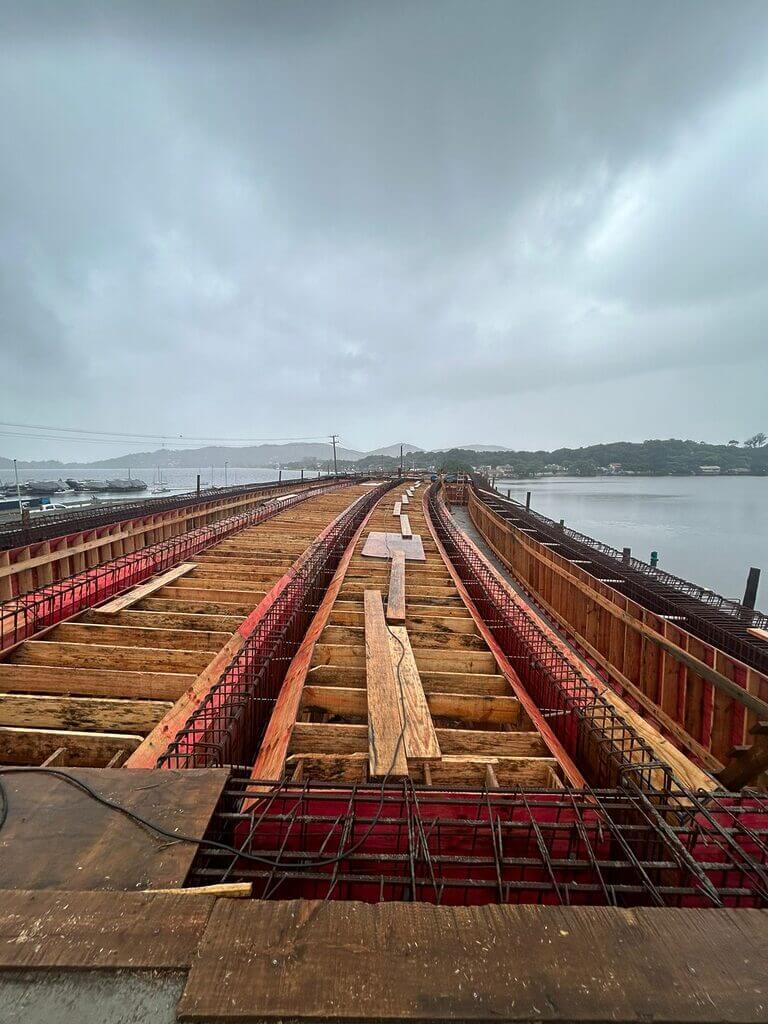 Veja como está a nova ponte da Lagoa da Conceição