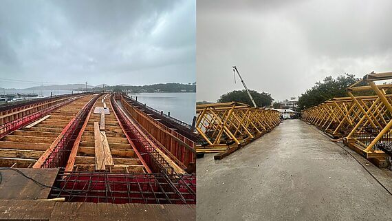 Veja como está a nova ponte da Lagoa da Conceição