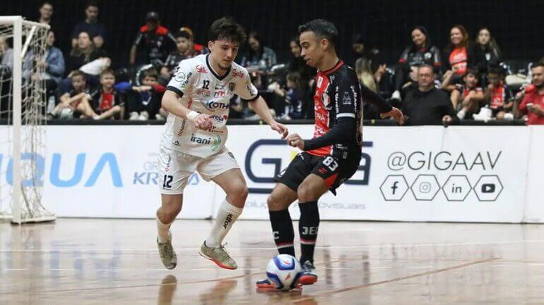 JEC/Krona é um dos favoritos ao título nacional e estadual (Foto: Juliano Schmidt, JEC Futsal)