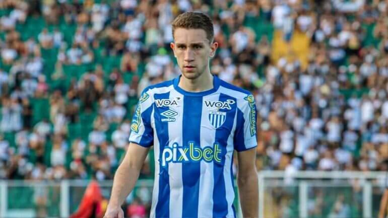 Arthur Chaves atua pelo Hoffenheim, da Alemanha (Foto: Frederico Tadeu, Avaí F.C.)