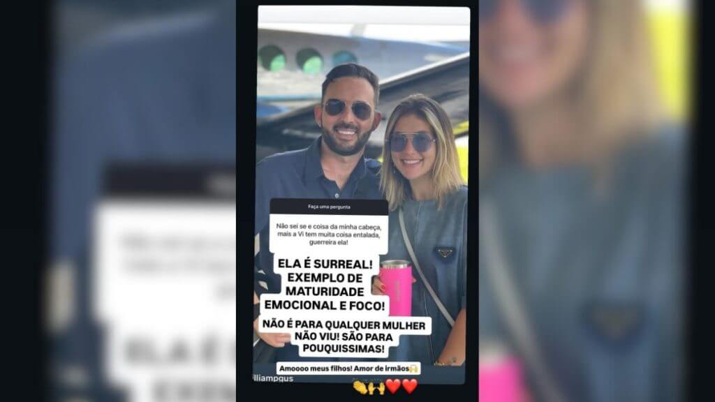 Mãe de Virginia elogiou postura da filha. (Foto: Reprodução/Redes sociais)