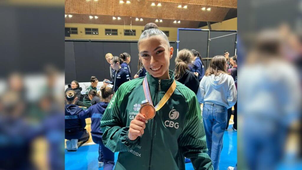 Quem são as atletas de SC que conquistaram prata no Pan-Americano de ginástica aeróbica. (Foto: reprodução/Redes sociais)