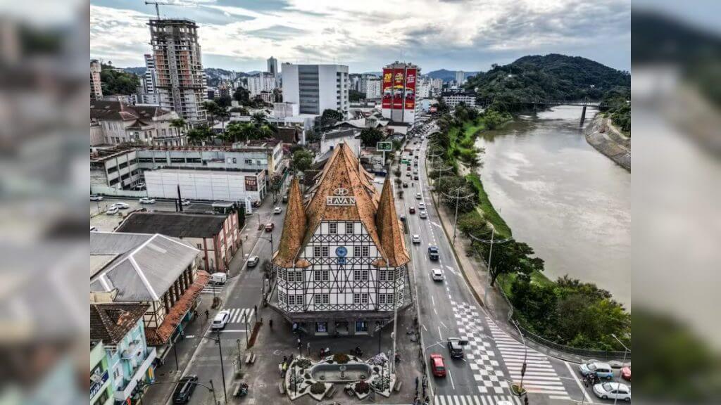 Blumenau. (Foto: Prefeitura de Blumenau/Reprodução)