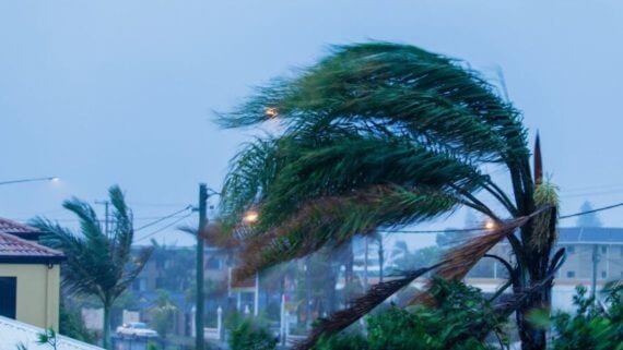 Santa Catarina está em alerta para chuva intensa, temporal e rajadas de vento, de acordo com um aviso meteorológico da Defesa Civil de Santa Catarina (Foto: Imagem Ilustrativa/ canva/Reprodução)