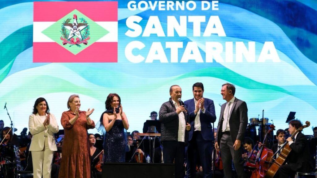 Conheça os campões do Santa Catarina Canta 2025. (Foto: Roberto Zacarias/Reprodução)