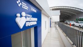 imagem da fachada do espaço acolher