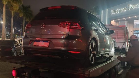 imagem de carro apreendido