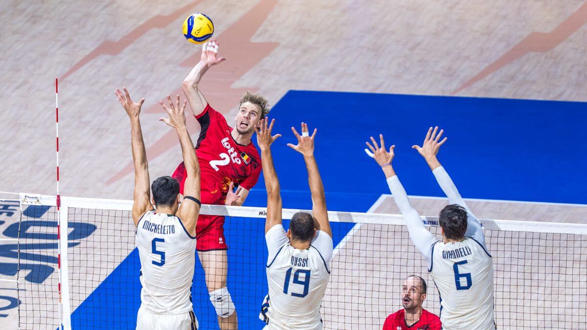 ligas das nações de voleibol masculino